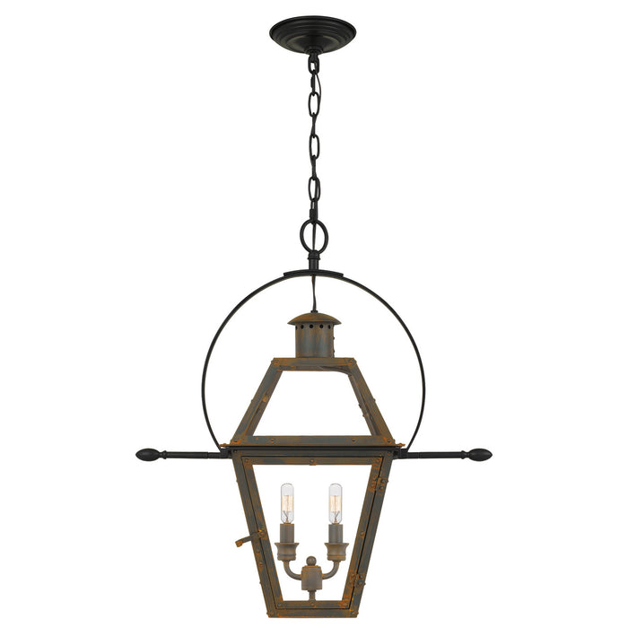 Quoizel RO2811IZ Rue De Royal Two Light Pendant, Industrial Bronze Alternate Image 3.jpg