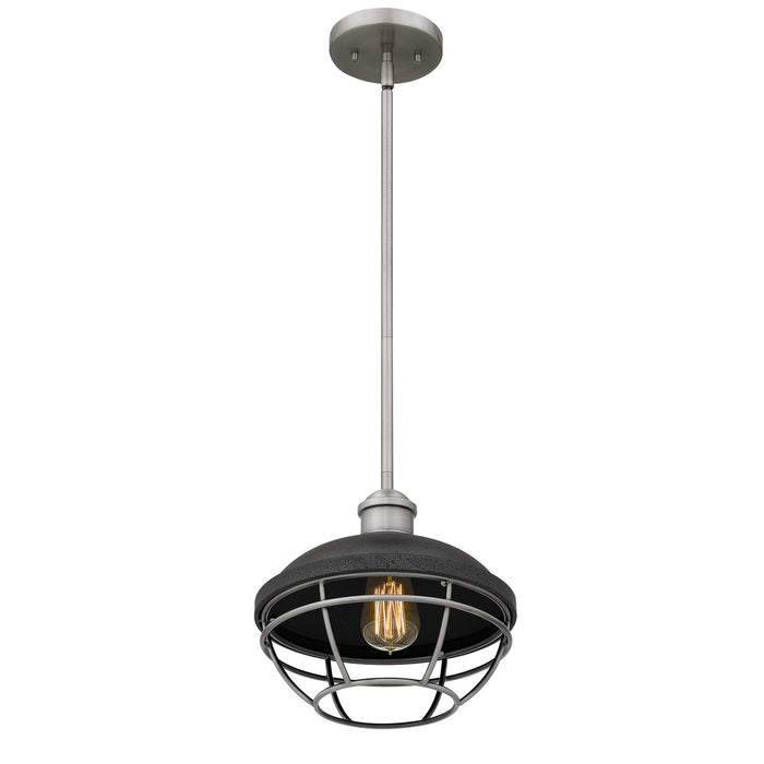 Quoizel SPP1510AP Sandpiper One Light Mini Pendant, Antique Polished Nickel Alternate Image 3.jpg