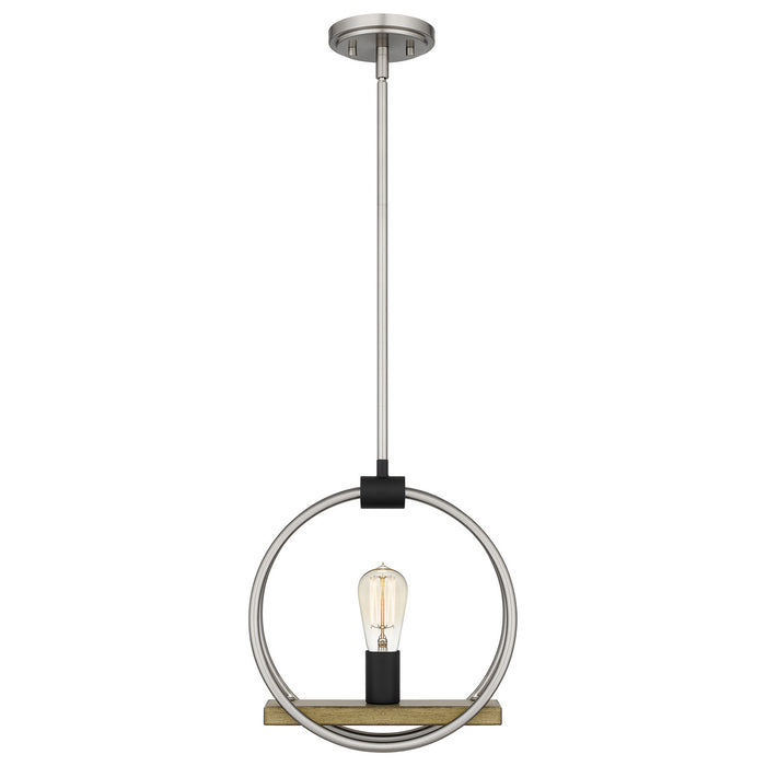 Quoizel STG1512BN Sterling One Light Mini Pendant, Brushed Nickel Alternate Image 2.jpg