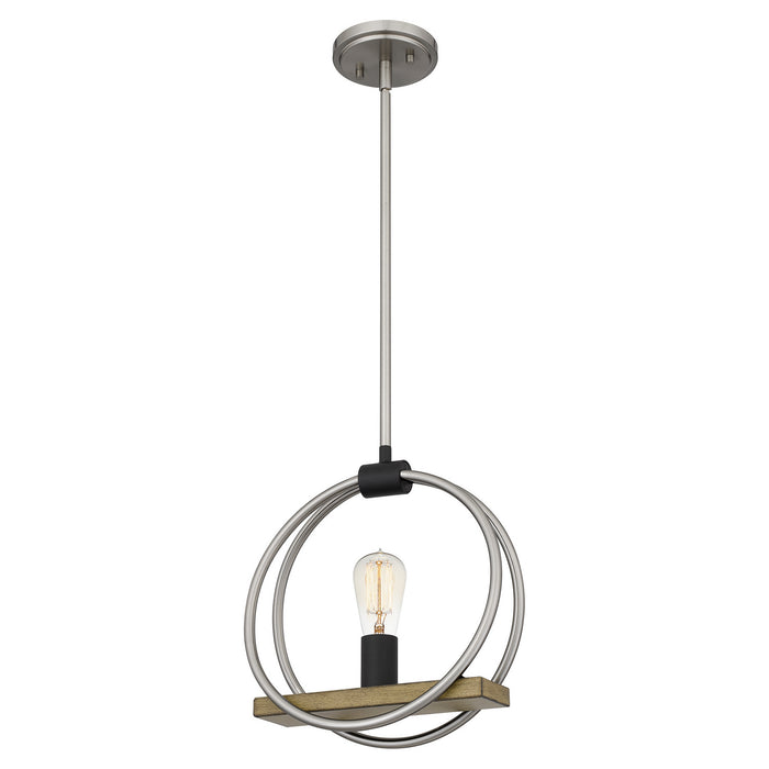 Quoizel STG1512BN Sterling One Light Mini Pendant, Brushed Nickel Alternate Image 3.jpg