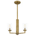 Quoizel SUN2815WS Sunburst Three Light Pendant, Weathered Brass Alternate Image 2.jpg