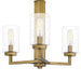 Quoizel SUN2815WS Sunburst Three Light Pendant, Weathered Brass Alternate Image 4.jpg