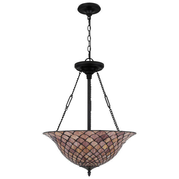 Quoizel TF5327MBK Ursa Three Light Pendant, Matte Black Alternate Image.jpg