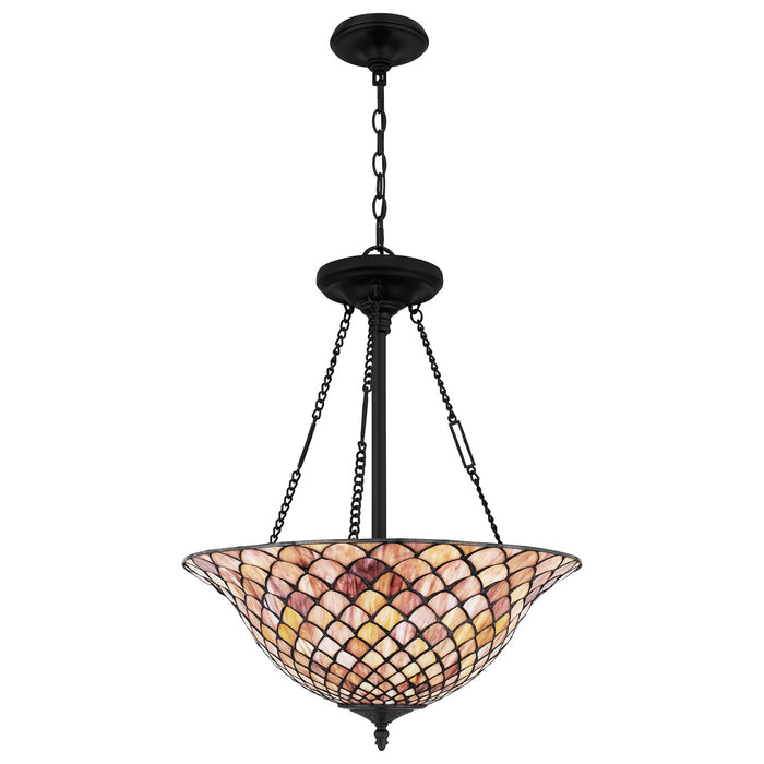 Quoizel TF5327MBK Ursa Three Light Pendant, Matte Black Alternate Image 2.jpg