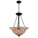 Quoizel TF5327MBK Ursa Three Light Pendant, Matte Black Alternate Image 2.jpg