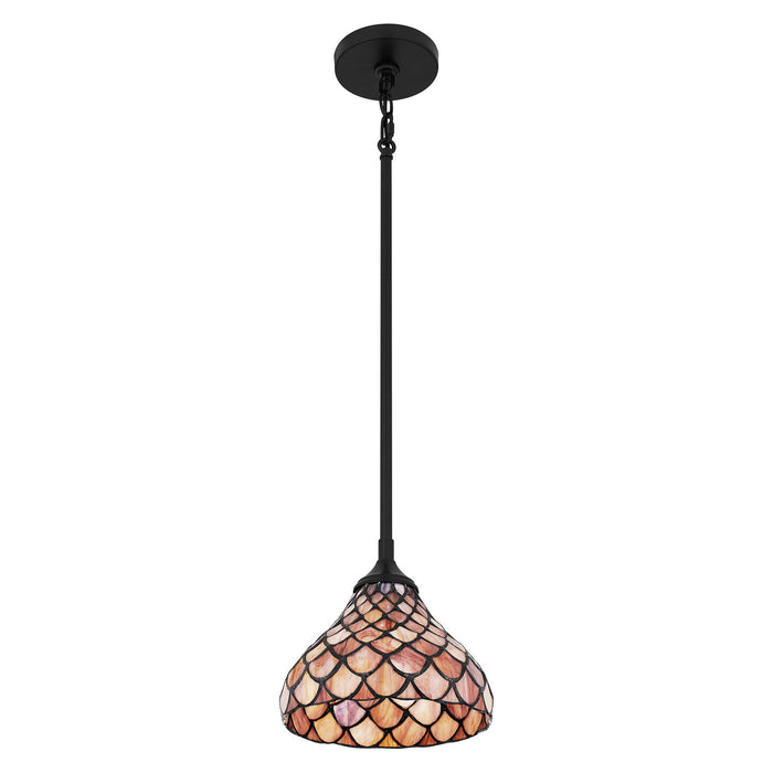 Quoizel TF5328MBK Ursa One Light Mini Pendant, Matte Black Alternate Image 3.jpg