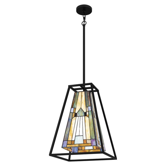 Quoizel TF5331MBK Caledonia One Light Mini Pendant, Matte Black Alternate Image 3.jpg