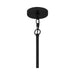 Quoizel TF5331MBK Caledonia One Light Mini Pendant, Matte Black Alternate Image.jpg