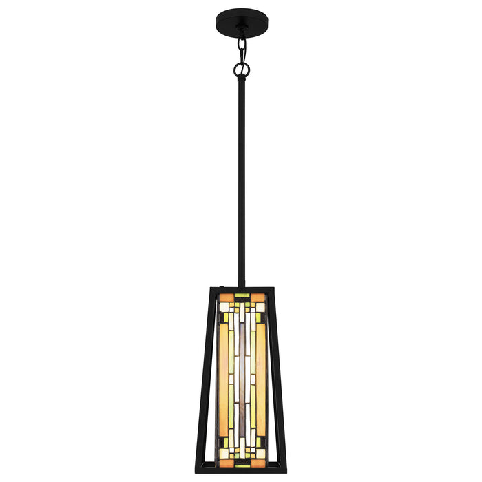 Quoizel TF5332MBK Sierra One Light Mini Pendant, Matte Black Alternate Image 2.jpg