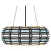 Quoizel TF5334MBK Shanghai Three Light Pendant, Matte Black Alternate Image 4.jpg