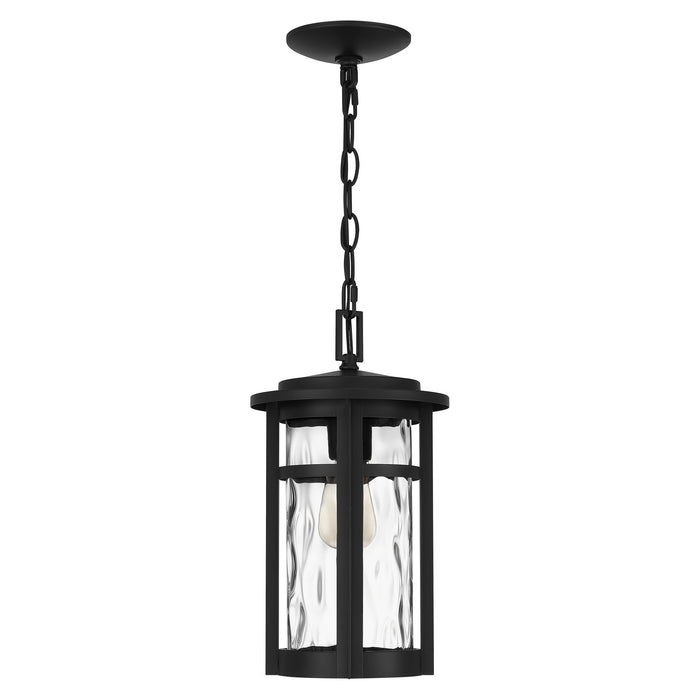 Quoizel UMA1508MBK Uma One Light Mini Pendant, Matte Black Alternate Image 3.jpg