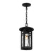 Quoizel UMA1508MBK Uma One Light Mini Pendant, Matte Black Alternate Image 4.jpg