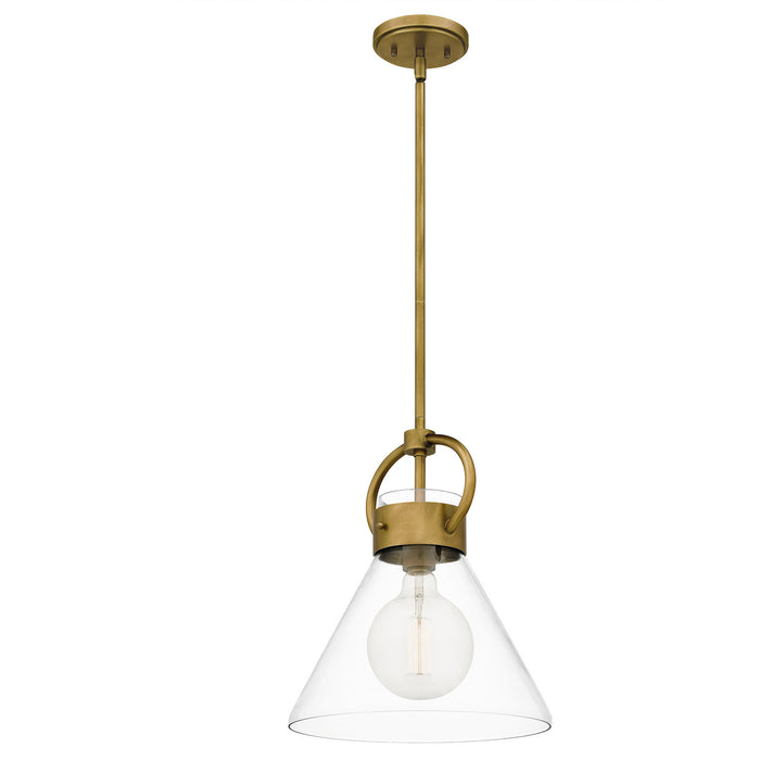 Quoizel WBS1512WS Webster One Light Mini Pendant, Weathered Brass Alternate Image 2.jpg