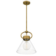 Quoizel WBS1512WS Webster One Light Mini Pendant, Weathered Brass Alternate Image 3.jpg