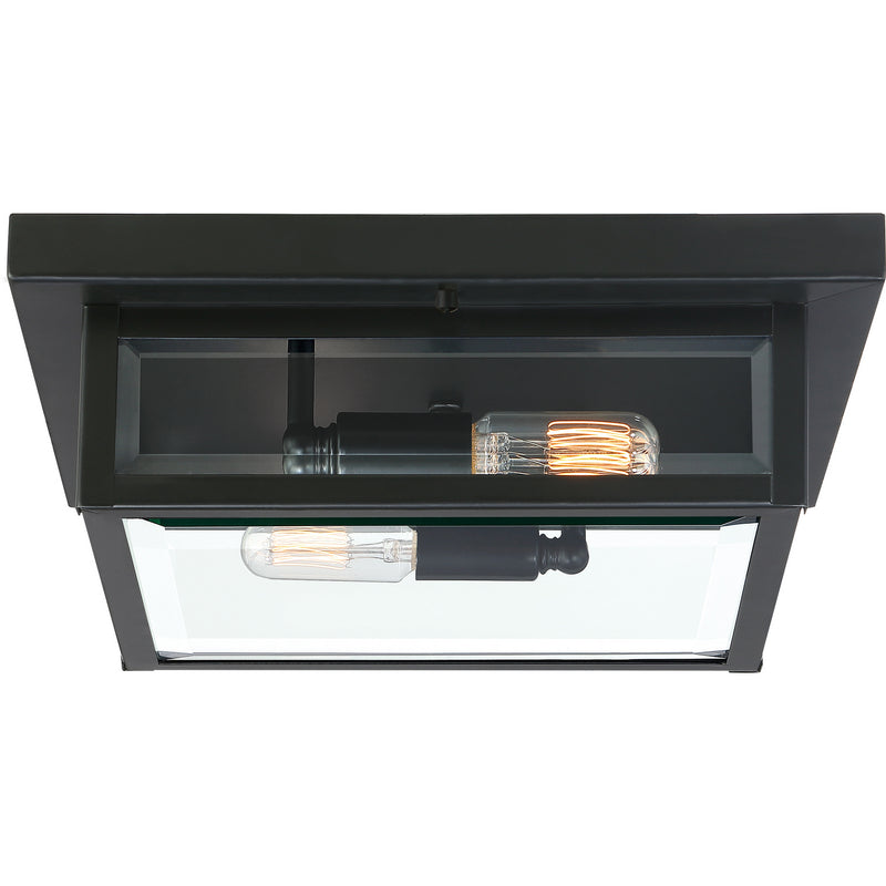 Quoizel WVR1312EK Westover Two Light Flush Mount, Earth Black Alternate Image 3.jpg