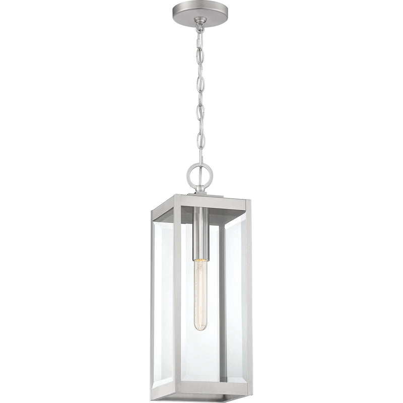 Quoizel WVR1507SS Westover One Light Mini Pendant, Stainless Steel Alternate Image 3.jpg