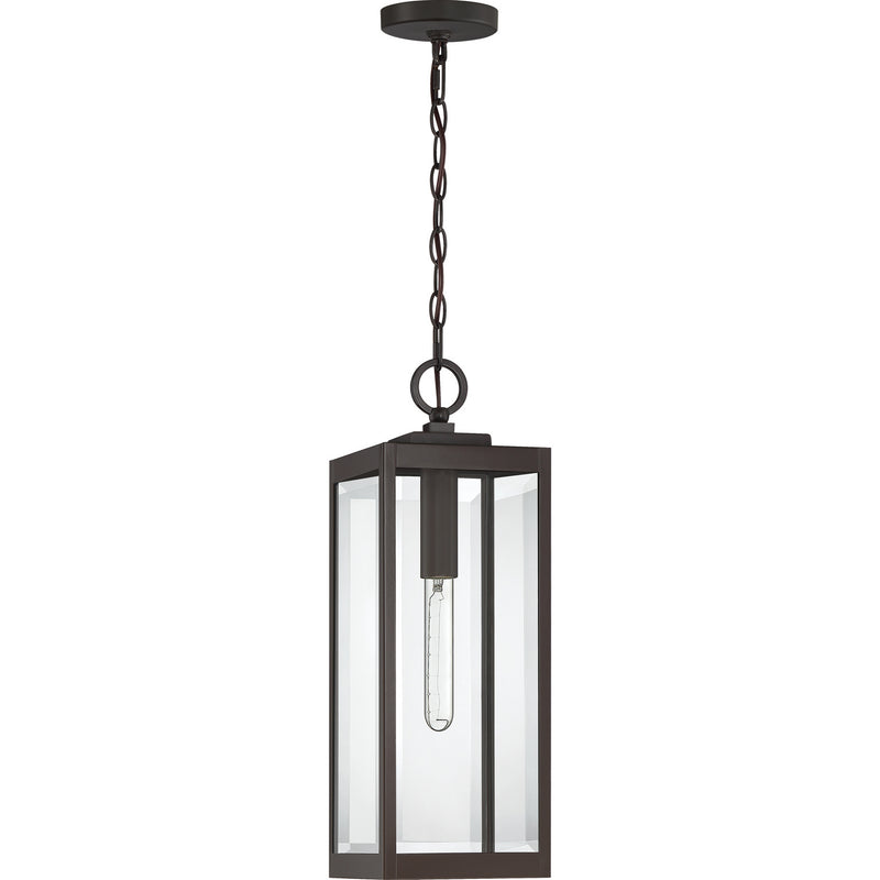 Quoizel WVR1507WT Westover One Light Mini Pendant, Western Bronze Alternate Image.jpg