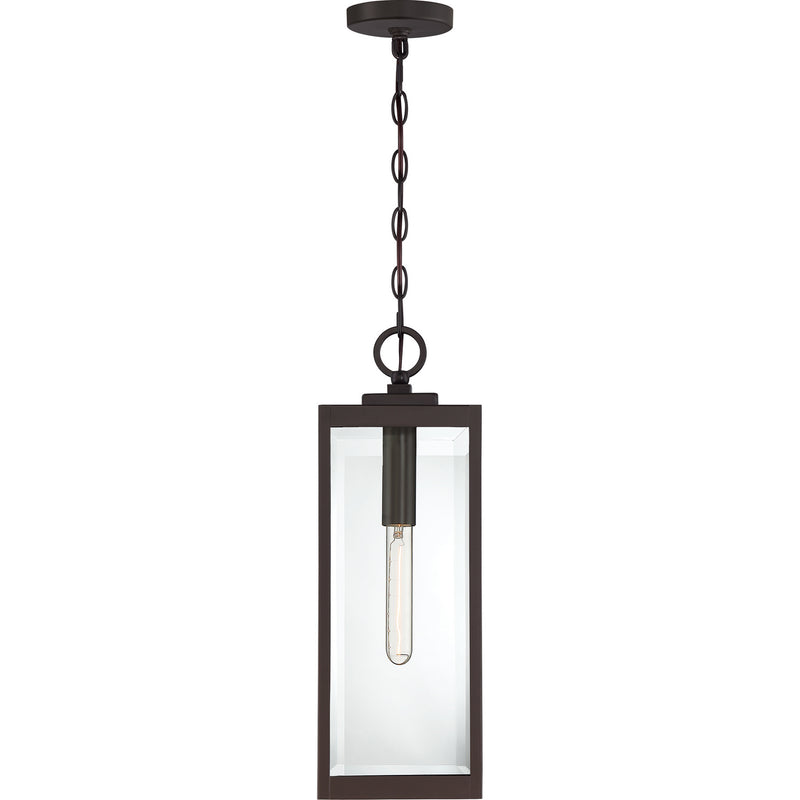 Quoizel WVR1507WT Westover One Light Mini Pendant, Western Bronze Alternate Image 2.jpg