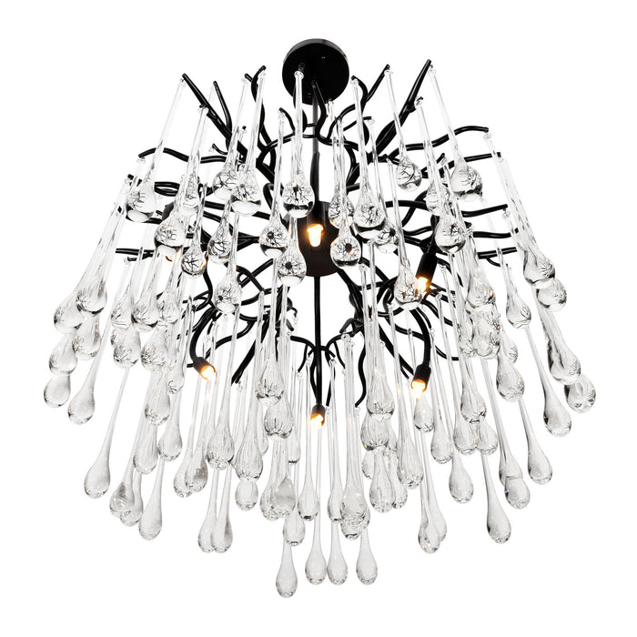 CWI Lighting 1094P26-6-101 Anita Six Light Chandelier Black Alt 1.jpg