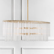 Crystorama 398-GA Bleecker Eight Light Chandelier Antique Gold Alternate Image 2.jpg