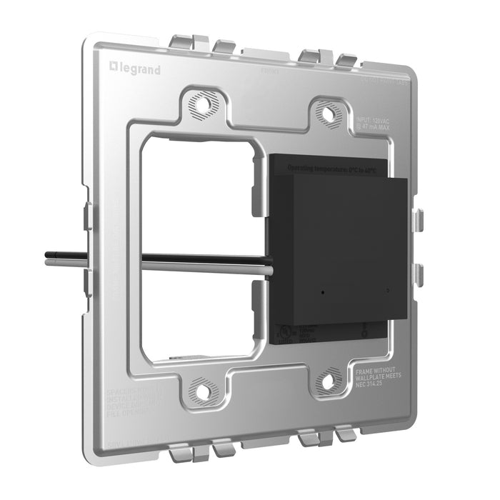 Legrand WNAH2G1 Adorne Surface Mount, Graphite Alternate Image 3