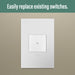 Legrand WNAL10W1 Adorne Switch, White Alternate Image 8