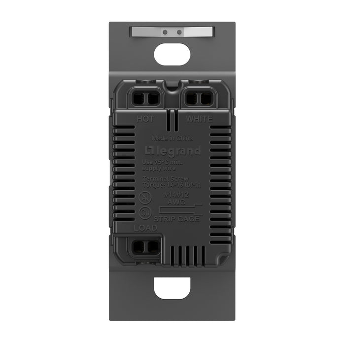 Legrand WNAL10G1 Adorne Switch, Graphite Alternate Image 1