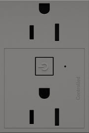 adorne® WNAR153M1 15A Smart Outlet with Netatmo Plus-Size, Magnesium Alternate Image.jpg