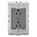 Legrand WNAR153M1 Adorne Plus-Sized 15A Outlet, Magnesium Alternate Image 6