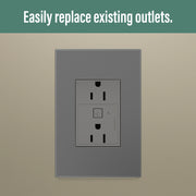 adorne® WNAR153M1 15A Smart Outlet with Netatmo Plus-Size, Magnesium Alternate Image 7.jpg