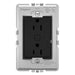 Legrand WNAR153G1 Adorne Plus-Sized 15A Outlet, Graphite Alternate Image 6