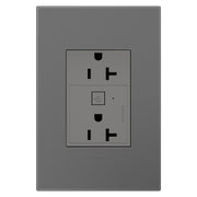 adorne® WNAR203M1 20A Smart Outlet with Netatmo, Plus-Size, Magnesium Alternate Image 3.jpg