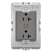 adorne® WNAR203M1 20A Smart Outlet with Netatmo, Plus-Size, Magnesium Alternate Image 6.jpg