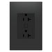 Legrand WNAR203G1 Adorne Plus-Sized 20A Outlet, Graphite Alternate Image 3