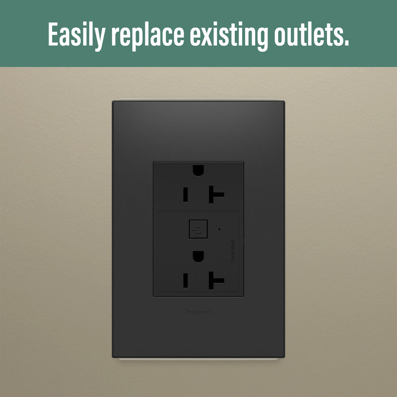 adorne® WNAR203G1 20A Smart Outlet with Netatmo, Plus-Size, Graphite Alternate Image 7.jpg