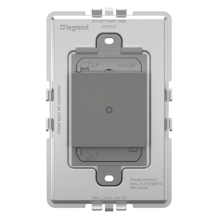 Legrand WNAL23M1 Adorne Wireless Switch, Magnesium Alternate Image 6