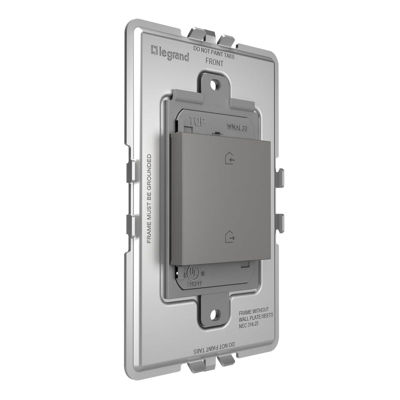 adorne® WNAL33M1 Home/Away Wireless Smart Switch with Netatmo, Magnesium Alternate Image 4.jpg