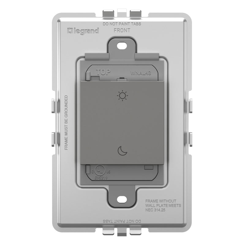 adorne® WNAL43M1 Wake/Sleep Wireless Smart Switch with Netatmo, Magnesium Alternate Image 6.jpg