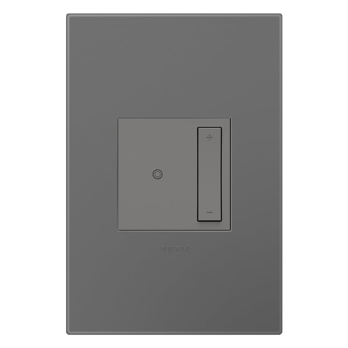 Legrand WNAL63M1 Adorne Wireless Tru-Universal Dimmer, Magnesium Alternate Image 3