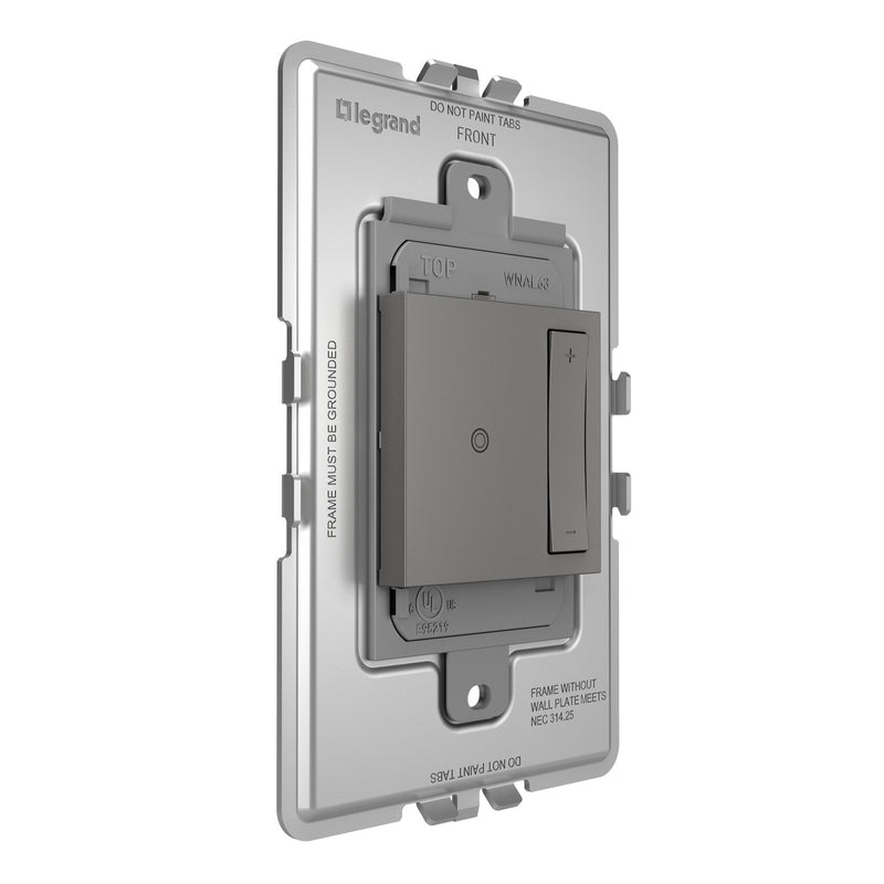 adorne® WNAL63M1 Wireless Smart Dimmer with Netatmo, Magnesium Alternate Image 4.jpg