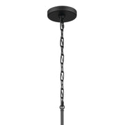 Kichler 52435BK Three Light Chandelier, Black (3)