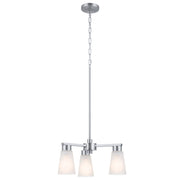 Kichler 52435NI Three Light Chandelier, Brushed Nickel (2)