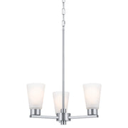 Kichler 52435NI Three Light Chandelier, Brushed Nickel (3)