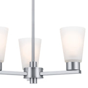 Kichler 52435NI Three Light Chandelier, Brushed Nickel (5)