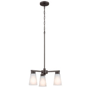 Kichler 52435OZ Three Light Chandelier, Olde Bronze (2)