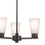 Kichler 52435OZ Three Light Chandelier, Olde Bronze (5)
