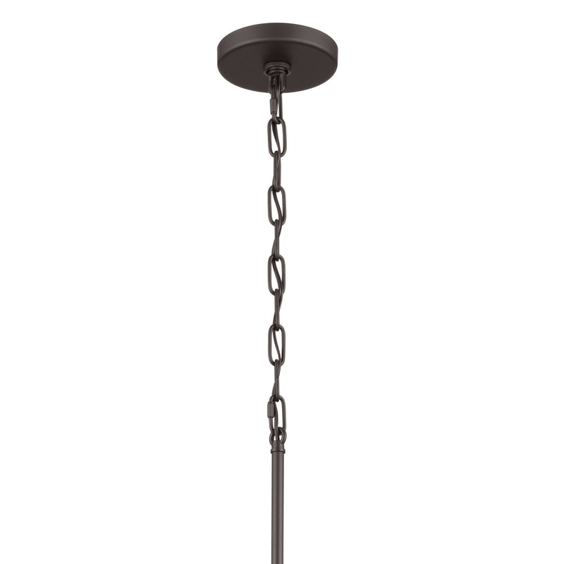 Kichler 52436OZ Five Light Chandelier, Olde Bronze (4)