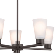 Kichler 52436OZ Five Light Chandelier, Olde Bronze (5)