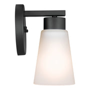 Kichler 52437BK One Light Wall Sconce, Black (4)