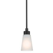 Kichler 52444BK One Light Mini Pendant, Black (2)